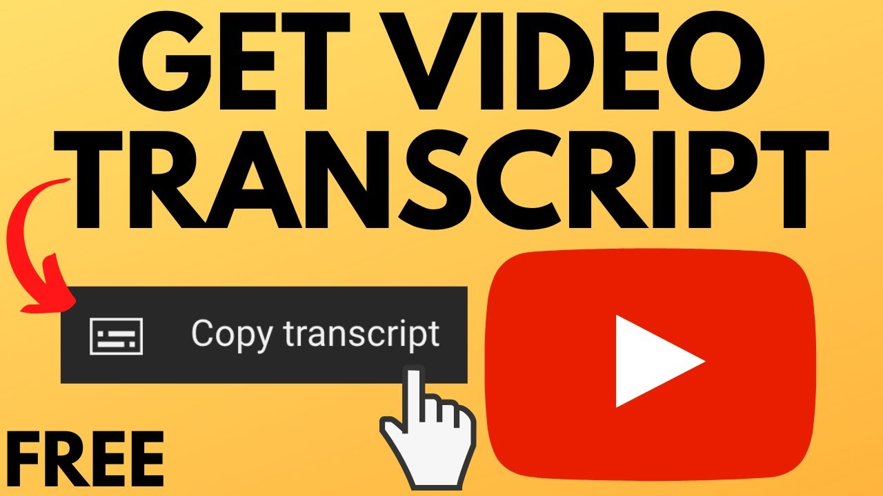 How to Get Transcript of YouTube Video  YouTube Videos to Text  YouTube