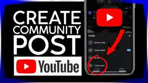 How to Create a Community Post on Youtube Mobile App 2021