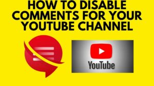 How to disable comments for your YouTube channel  YouTube