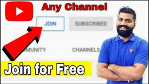 How to join YouTube channel membership for free  watch members only