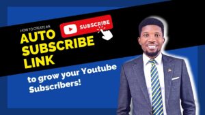 HOW TO CREATE YOUTUBE AUTO SUBSCRIBE LINK  YouTube