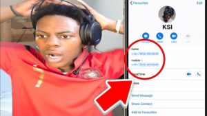 iShowSpeed LEAKS KSI Phone Number  YouTube