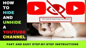 How to Hide and Unhide a YouTube Channel  A Better Alternative to