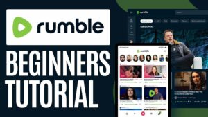 How To Use Rumble 2024 Rumble Tutorial For Beginners  YouTube