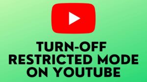 How To Turn Off Restricted Mode On Youtube 2021  YouTube