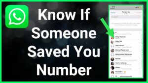 How To Know If Someone Saved Your Number On WhatsApp  YouTube