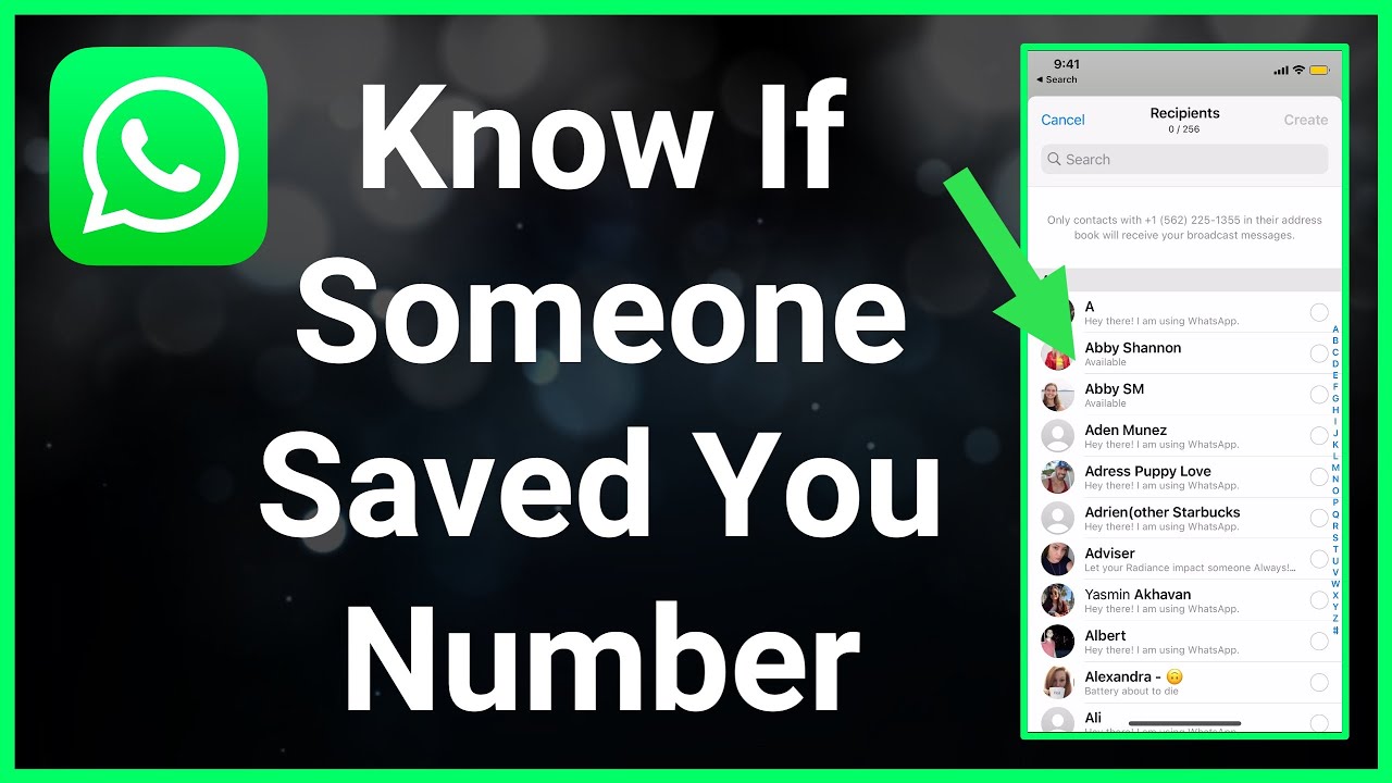 How To Know If Someone Saved Your Number On WhatsApp  YouTube