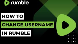 How To Change Username on Rumble  2023  YouTube