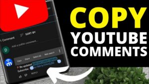 How To Copy YouTube Comments  YouTube Comments Copy Kaise Karein