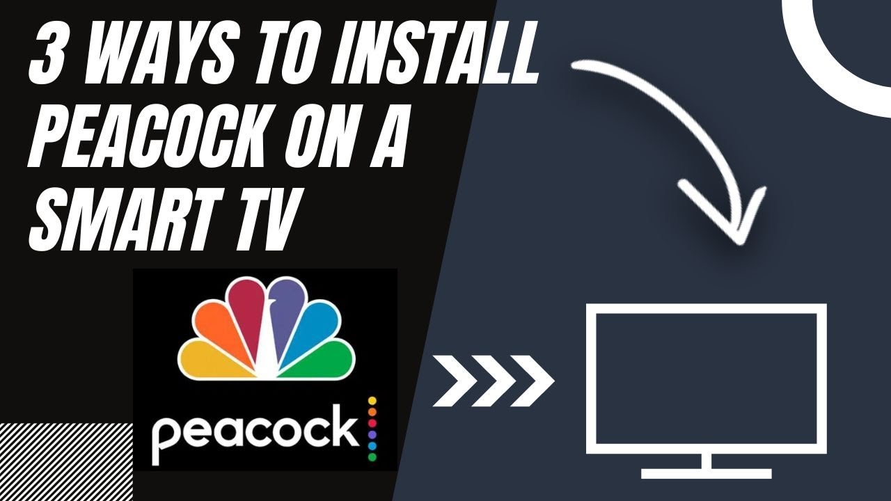 How to Install Peacock on ANY Smart TV 3 Different Ways  YouTube