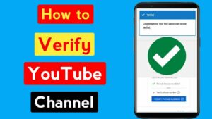 How to Verify Your Youtube ChannelAccount on Android 2020  Youtube