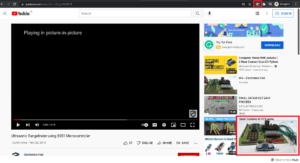 YouTube Mini Player Watch While Browsing