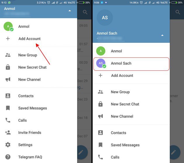 How to use multiple accounts on Telegram  Dignited
