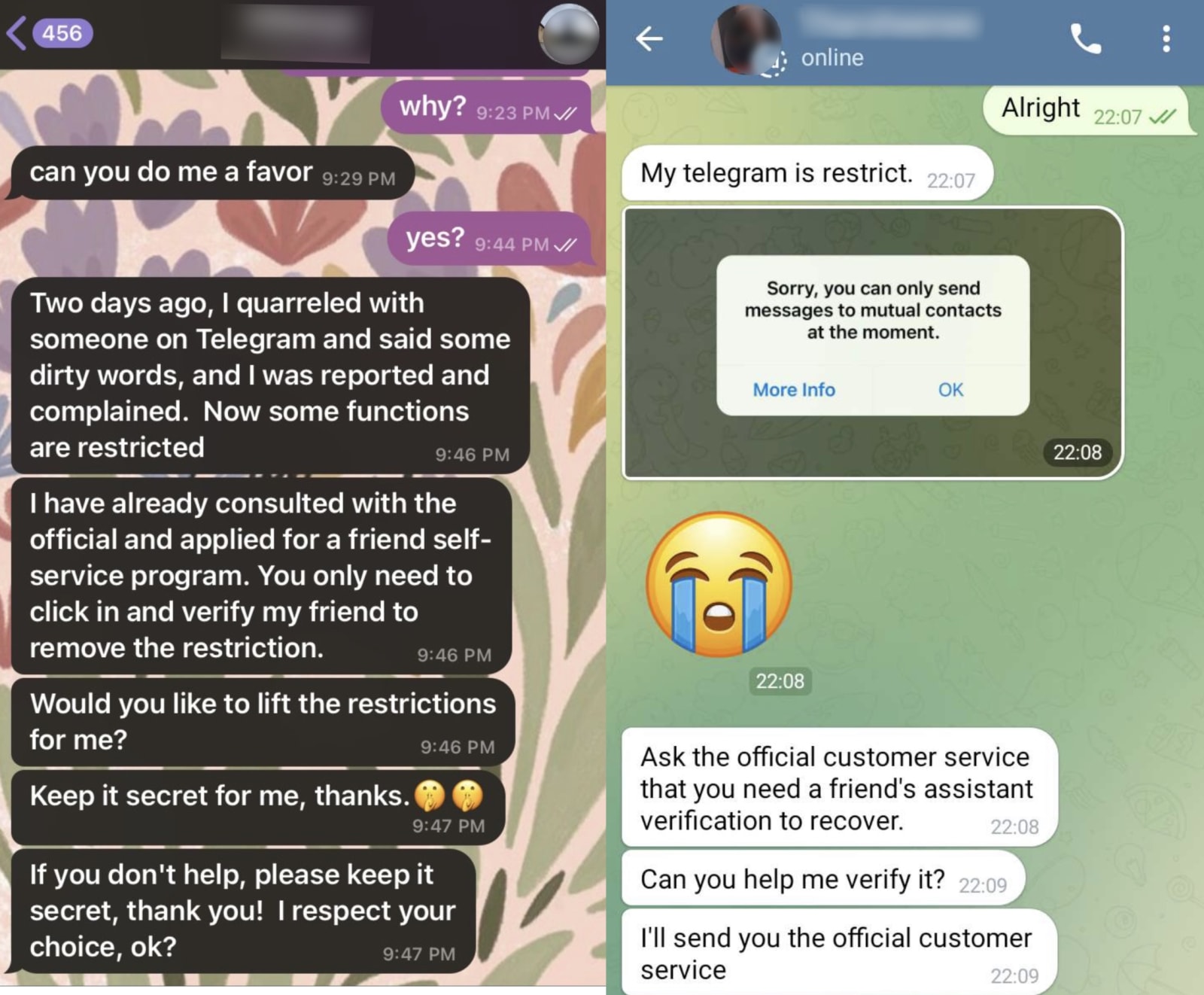 Are you a Telegram user Watch out for social media impersonation scams