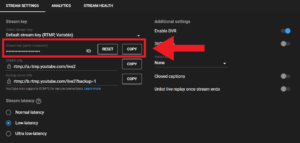 Where To Find Your YouTube Stream Key  StreamScheme